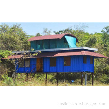 20ft 40ft eps sandwich panel ligt steel shipping container prefabricated portable premade mobile container modular house